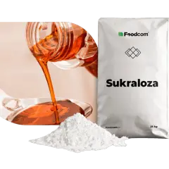 Płynna i proszkowa sukraloza, słodzik. Dowiedz się, sukraloza co to jest i jak działa.